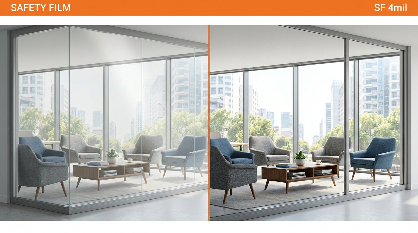 Architectural Film: Safety 4mil